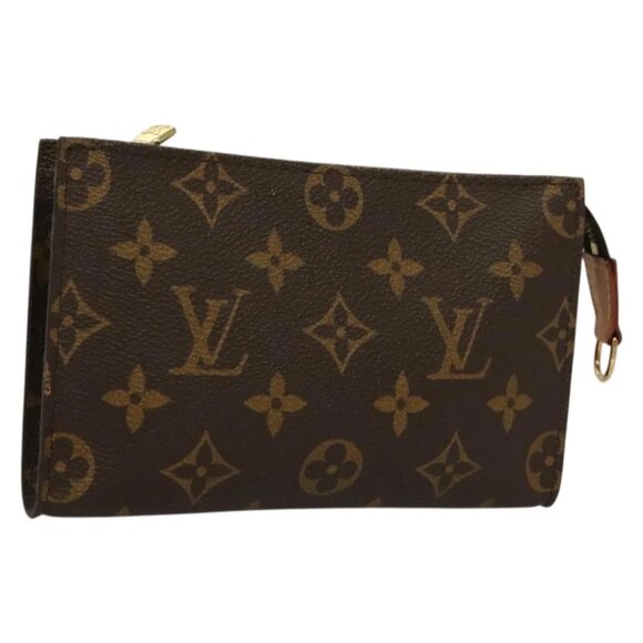 LOUIS VUITTON Monogram Bucket PM Accessory Pouch LV Auth SW1063 - Picture 1 of 16